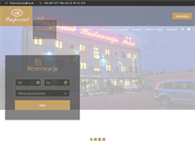 Tablet Screenshot of hotel-imperial.pl